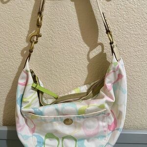 Coach Hampton Colorful Patterned Women's Bag